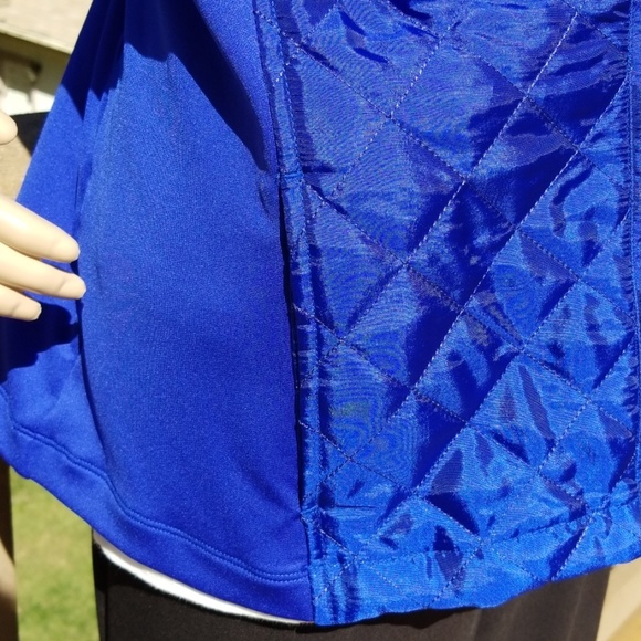 Weekends by Chico's Royal Blue Vest   NWT - Picture 3 of 7